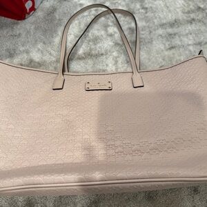 Like New Kate Spade Tote Bag - Light Tan